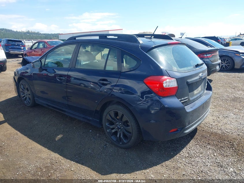 2015 Subaru Impreza VIN JF1GPAW61FH205211 IAAI salvage auction — FRONT END, Bill Of Sale (Washington), sold $1,300 on 2026-07-28 (photo 3)
