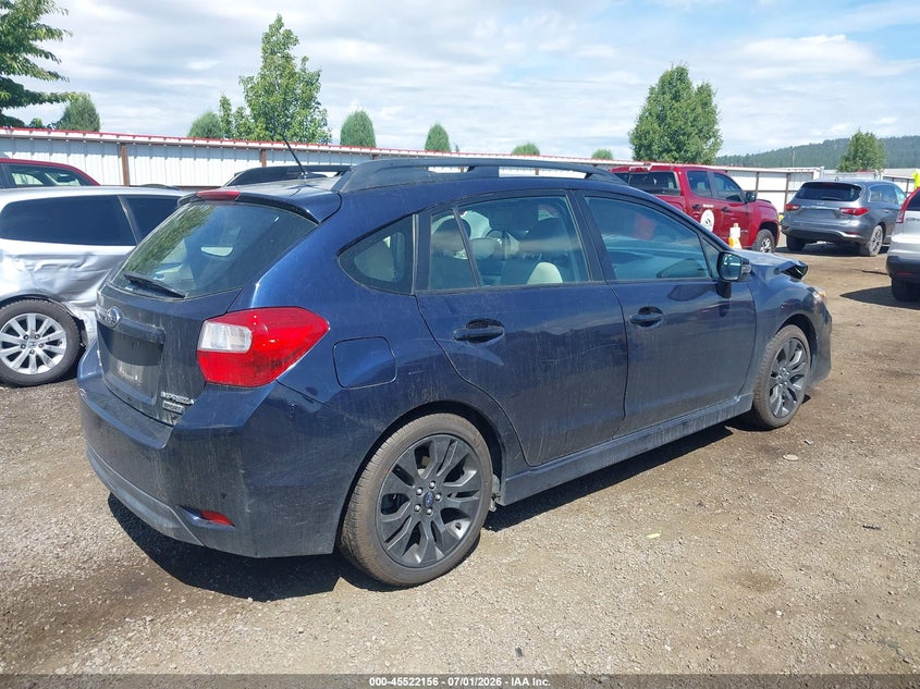 2015 Subaru Impreza VIN JF1GPAW61FH205211 IAAI salvage auction — FRONT END, Bill Of Sale (Washington), sold $1,300 on 2026-07-28 (photo 4)