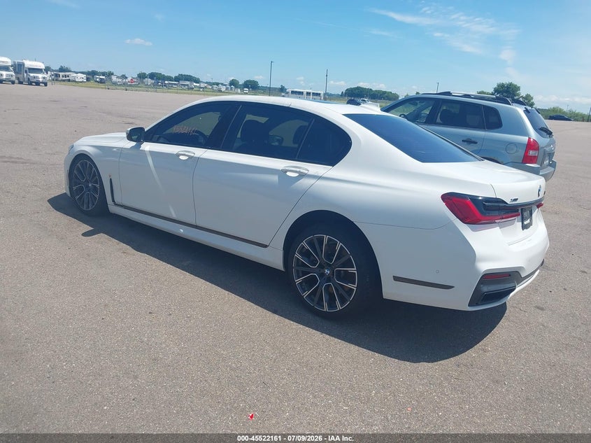 2020 BMW 7er VIN WBA7U2C0XLBM61948 IAAI salvage auction — RIGHT FRONT, Salvage (Minnesota), sold $17,750 on 2026-08-17 (photo 3)