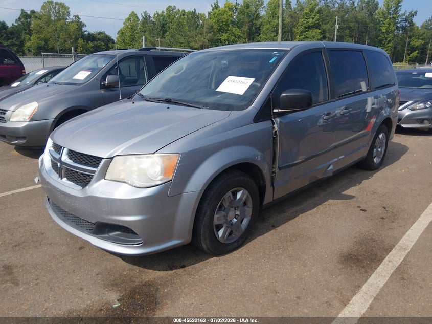2013 Dodge Caravan VIN 2C4RDGBG7DR664158 IAAI salvage auction — NORMAL WEAR, Clear (Mississippi), sold $400 on 2026-07-09 (photo 6)