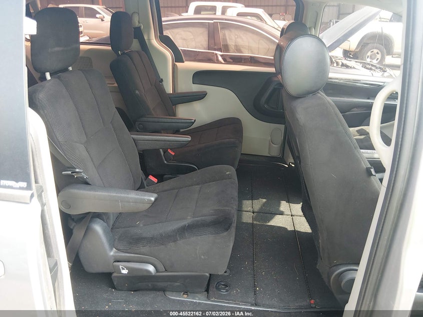 2013 Dodge Caravan VIN 2C4RDGBG7DR664158 IAAI salvage auction — NORMAL WEAR, Clear (Mississippi), sold $400 on 2026-07-09 (photo 8)