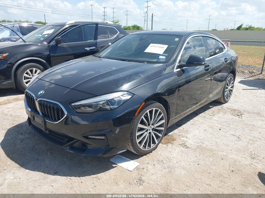 2021 BMW 2er VIN WBA73AK08M7J48870 IAAI salvage auction — UNDERCARRIAGE, Salvage Title, sold $8,600 on 2026-08-16 (photo 2)