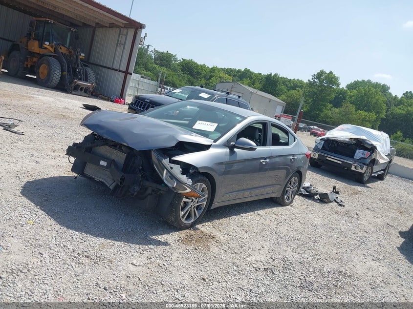 2017 Hyundai Elantra VIN KMHD84LF4HU070800 IAAI salvage auction — NORMAL WEAR, Salvage Title, sold $1,200 on 2026-07-29 (photo 2)