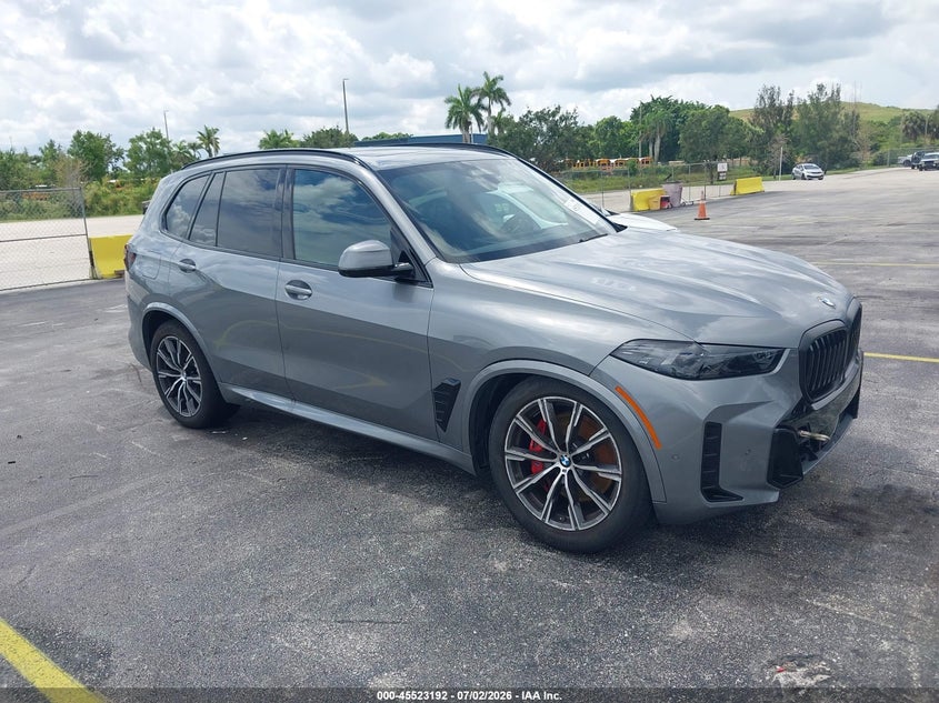 2026 BMW X5 VIN 5UX23EU00T9368071 IAAI salvage auction — SUSPENSION, Clear (Florida), sold $48,000 on 2026-07-12 (photo 1)