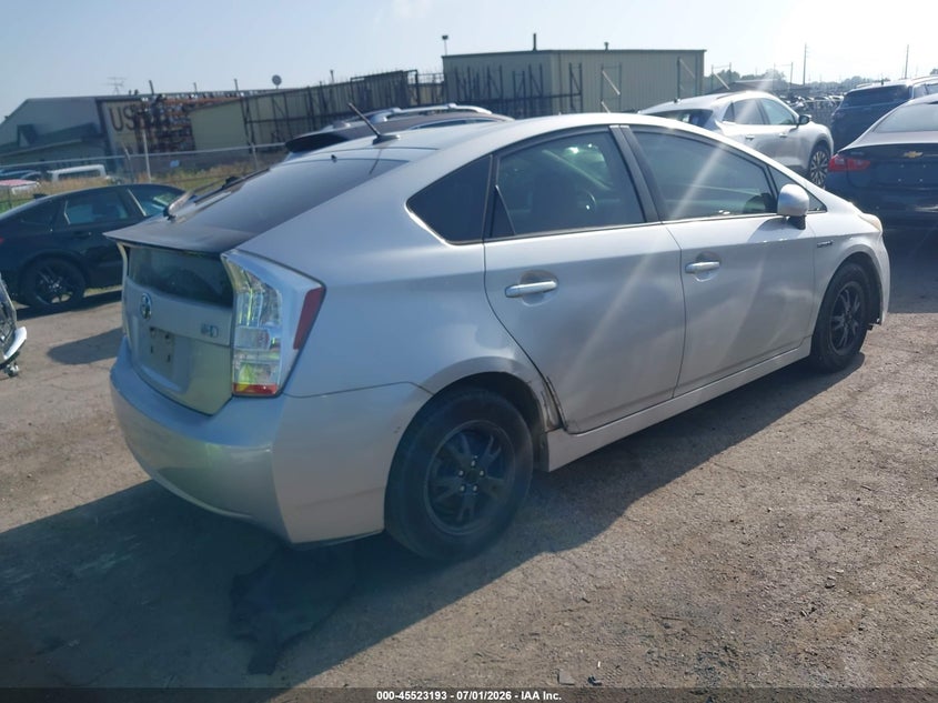 2010 Toyota Prius VIN JTDKN3DU3A0004439 IAAI salvage auction — NORMAL WEAR, Clear (Georgia), sold $1,025 on 2026-07-23 (photo 4)