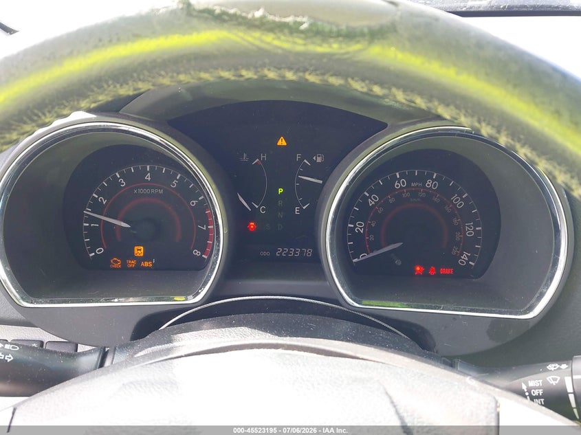 2013 Toyota Highlander VIN 5TDZK3EH2DS114876 IAAI salvage auction — NORMAL WEAR, Salvage (California), sold $900 on 2026-07-20 (photo 7)
