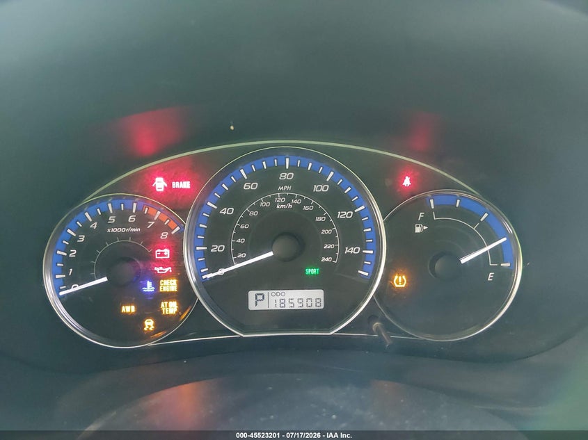 2012 Subaru Forester VIN JF2SHADC5CH441917 IAAI salvage auction — NORMAL WEAR, Clear (Utah), sold $300 on 2026-08-03 (photo 7)
