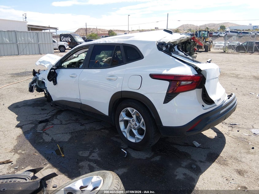 2024 Chevrolet Trax VIN KL77LFE28RC229781 IAAI salvage auction — ROLLOVER, Clear (New Mexico), sold $25 on 2026-07-20 (photo 3)
