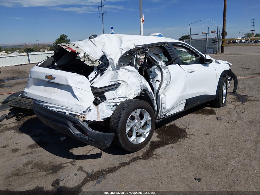 2024 Chevrolet Trax VIN KL77LFE28RC229781 IAAI salvage auction — ROLLOVER, Clear (New Mexico), sold $25 on 2026-07-20 (photo 4)
