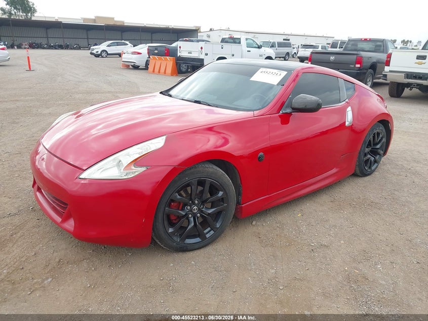 2015 Nissan 370z VIN JN1AZ4EH6FM442883 IAAI salvage auction — UNKNOWN, Salvage Title - Dealer (California), sold $4,050 on 2026-08-01 (photo 2)