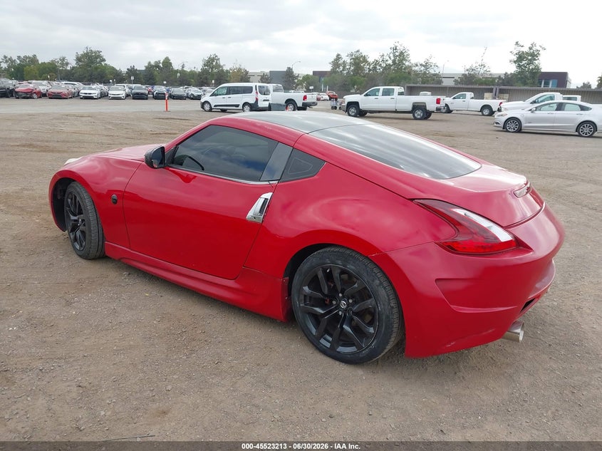 2015 Nissan 370z VIN JN1AZ4EH6FM442883 IAAI salvage auction — UNKNOWN, Salvage Title - Dealer (California), sold $4,050 on 2026-08-01 (photo 3)