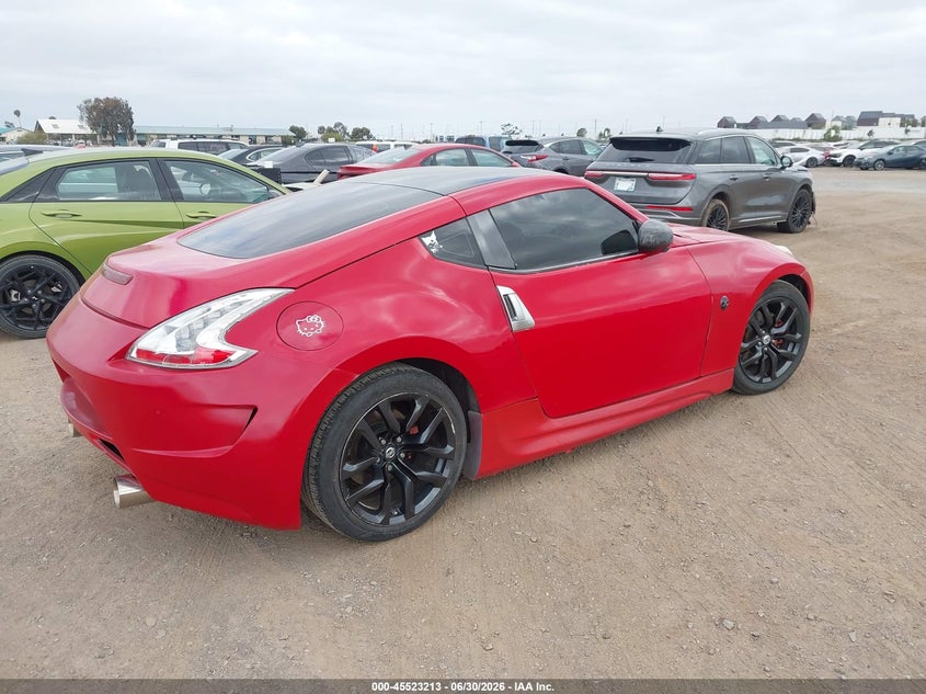 2015 Nissan 370z VIN JN1AZ4EH6FM442883 IAAI salvage auction — UNKNOWN, Salvage Title - Dealer (California), sold $4,050 on 2026-08-01 (photo 4)
