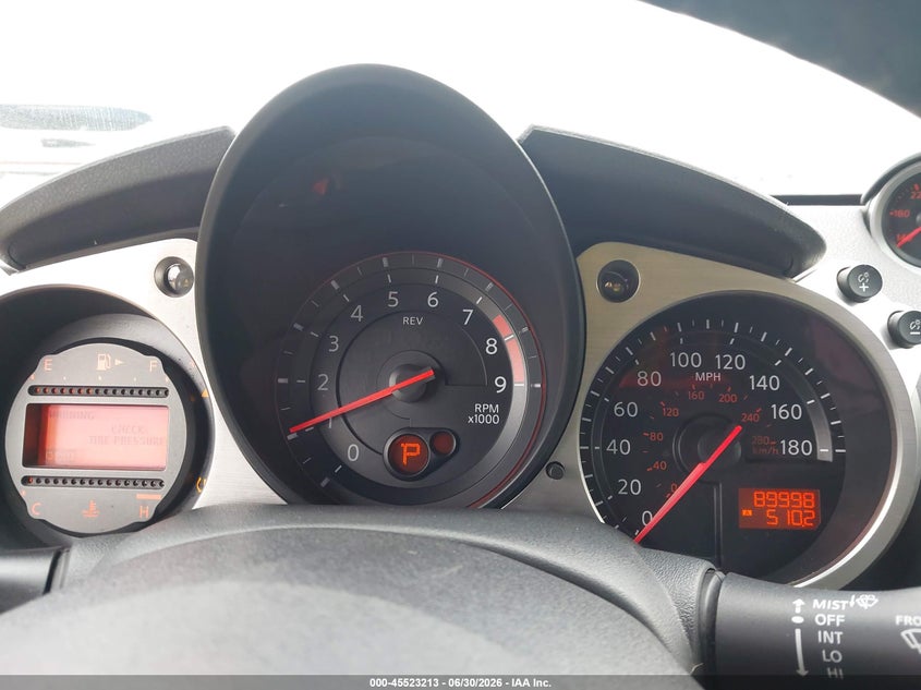 2015 Nissan 370z VIN JN1AZ4EH6FM442883 IAAI salvage auction — UNKNOWN, Salvage Title - Dealer (California), sold $4,050 on 2026-08-01 (photo 7)