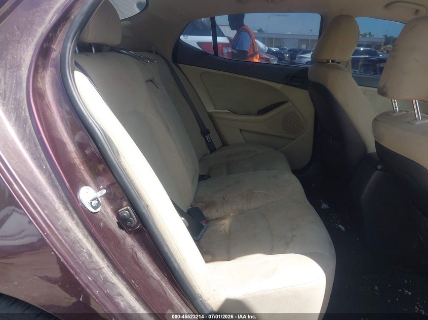 2014 Kia Optima VIN 5XXGM4A7XEG259185 IAAI salvage auction — NORMAL WEAR, Clear - Public Restricted (Oklahoma), sold $950 on 2026-07-29 (photo 8)