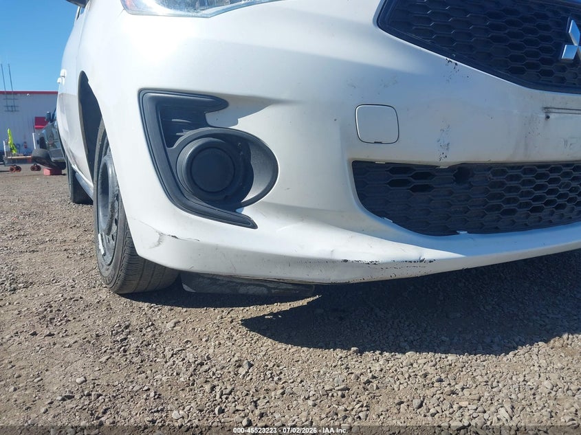 2020 Mitsubishi Mirage VIN ML32F3FJ0LHF10448 IAAI salvage auction — FRONT END, Salvage Title, sold $225 on 2026-07-21 (photo 6)