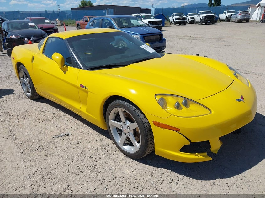 2007 Chevrolet Corvette VIN 1G1YY26UX75139351 — IAAI salvage auction photo
