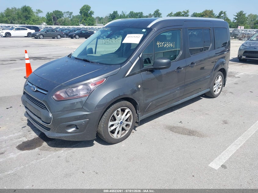 2015 Ford Transit VIN NM0GE9G74F1227487 IAAI salvage auction — SIDE, Clear (Indiana), sold $2,850 on 2026-07-20 (photo 2)