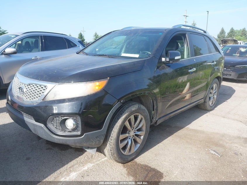 2012 Kia Sorento VIN 5XYKW4A20CG273520 IAAI salvage auction — NORMAL WEAR, Clear (Michigan), sold $525 on 2026-07-30 (photo 2)