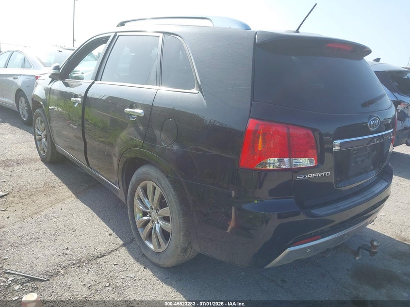 2012 Kia Sorento VIN 5XYKW4A20CG273520 IAAI salvage auction — NORMAL WEAR, Clear (Michigan), sold $525 on 2026-07-30 (photo 3)
