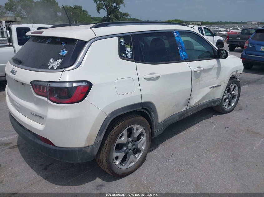 2021 Jeep Compass VIN 3C4NJDCB4MT520427 IAAI salvage auction — FRONT END, Wait Title, sold $3,050 on 2026-09-08 (photo 4)