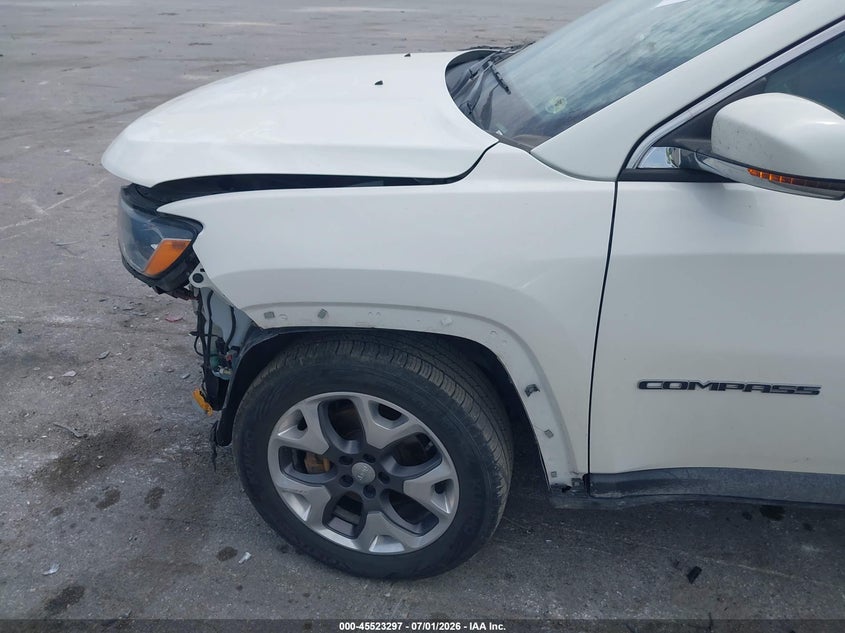 2021 Jeep Compass VIN 3C4NJDCB4MT520427 IAAI salvage auction — FRONT END, Wait Title, sold $3,050 on 2026-09-08 (photo 6)