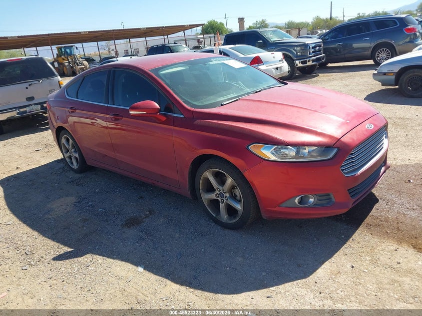 2013 Ford Fusion VIN 3FA6P0HR0DR325557 IAAI salvage auction — NORMAL WEAR, Clear-Dealer Only (Arizona), sold $250 on 2026-07-09 (photo 1)