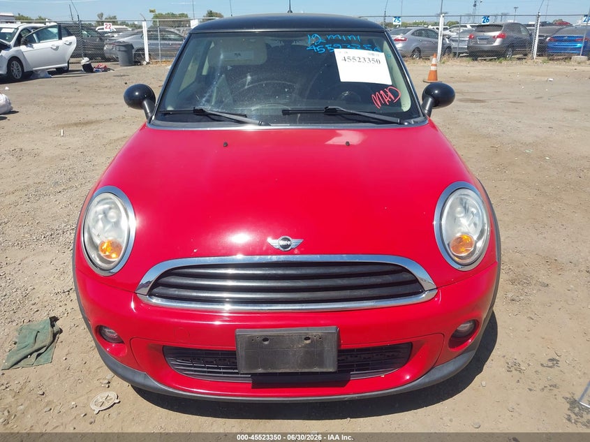 2012 Mini Cooper VIN WMWSU3C55CT263686 IAAI salvage auction — NORMAL WEAR, Clear - Dealer Only (California), sold $350 on 2026-07-24 (photo 6)