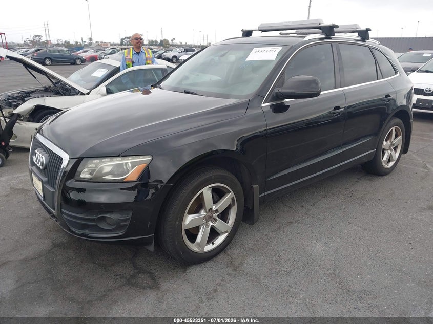 2012 Audi Q5 VIN WA1LFAFP0CA096758 IAAI salvage auction — NORMAL WEAR, Clear - Dealer Only (California), sold $400 on 2026-07-09 (photo 2)