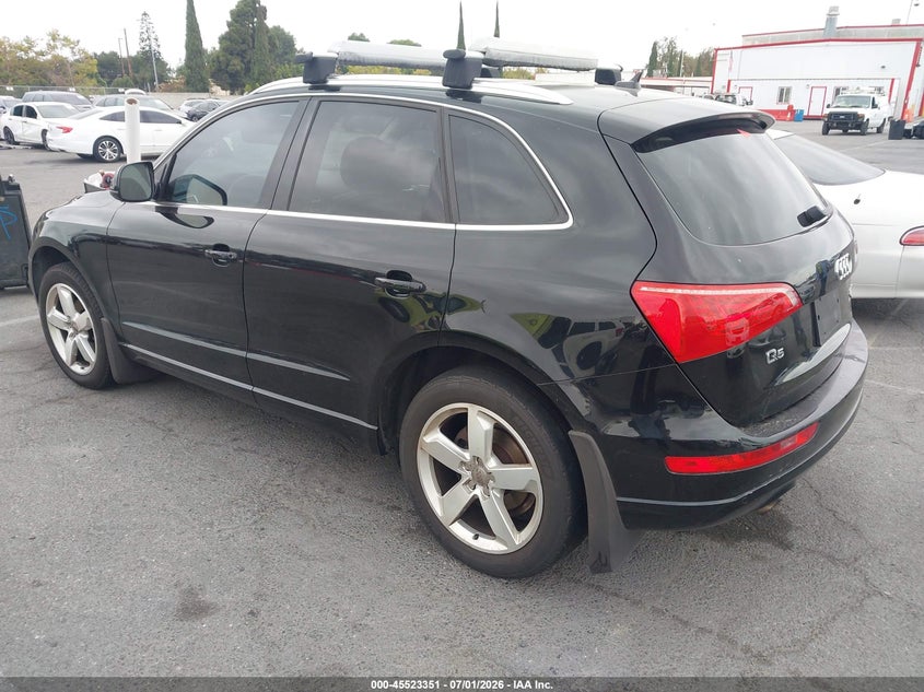 2012 Audi Q5 VIN WA1LFAFP0CA096758 IAAI salvage auction — NORMAL WEAR, Clear - Dealer Only (California), sold $400 on 2026-07-09 (photo 3)