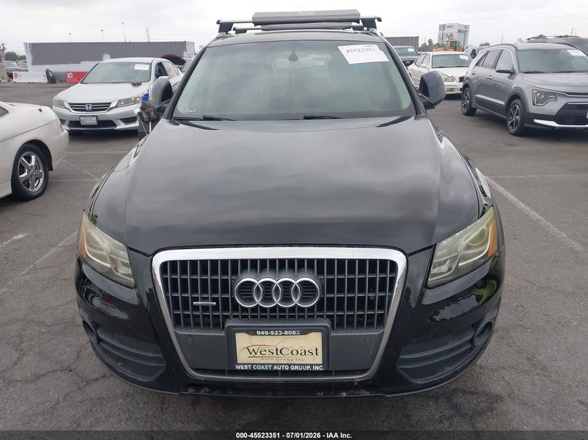 2012 Audi Q5 VIN WA1LFAFP0CA096758 IAAI salvage auction — NORMAL WEAR, Clear - Dealer Only (California), sold $400 on 2026-07-09 (photo 6)