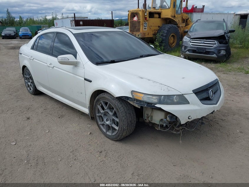 2007 Acura Tl VIN 19UUA76527A008245 IAAI salvage auction — FRONT END, Bill Of Sale (Alaska), sold $225 on 2026-07-11 (photo 1)