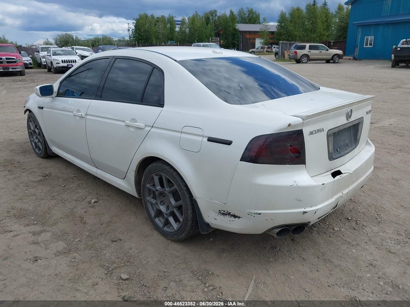 2007 Acura Tl VIN 19UUA76527A008245 IAAI salvage auction — FRONT END, Bill Of Sale (Alaska), sold $225 on 2026-07-11 (photo 3)