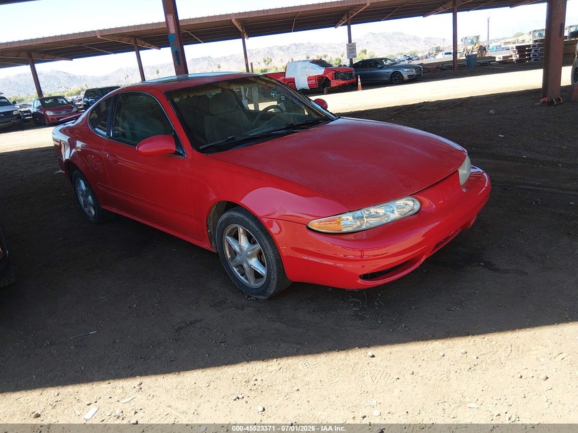 2001 Oldsmobile Alero VIN 1G3NL12E51C129590 IAAI salvage auction — FRONT END, Salvage (Arizona), sold $25 on 2026-07-28 (photo 1)