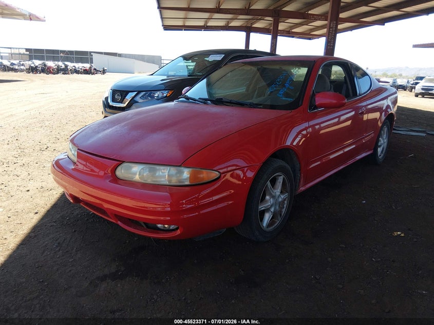 2001 Oldsmobile Alero VIN 1G3NL12E51C129590 IAAI salvage auction — FRONT END, Salvage (Arizona), sold $25 on 2026-07-28 (photo 2)