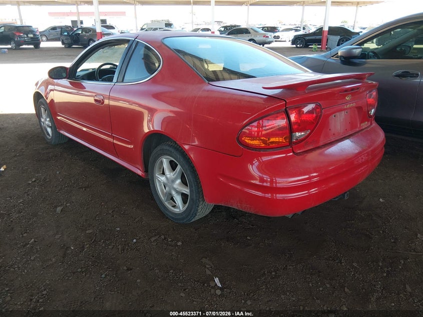 2001 Oldsmobile Alero VIN 1G3NL12E51C129590 IAAI salvage auction — FRONT END, Salvage (Arizona), sold $25 on 2026-07-28 (photo 3)