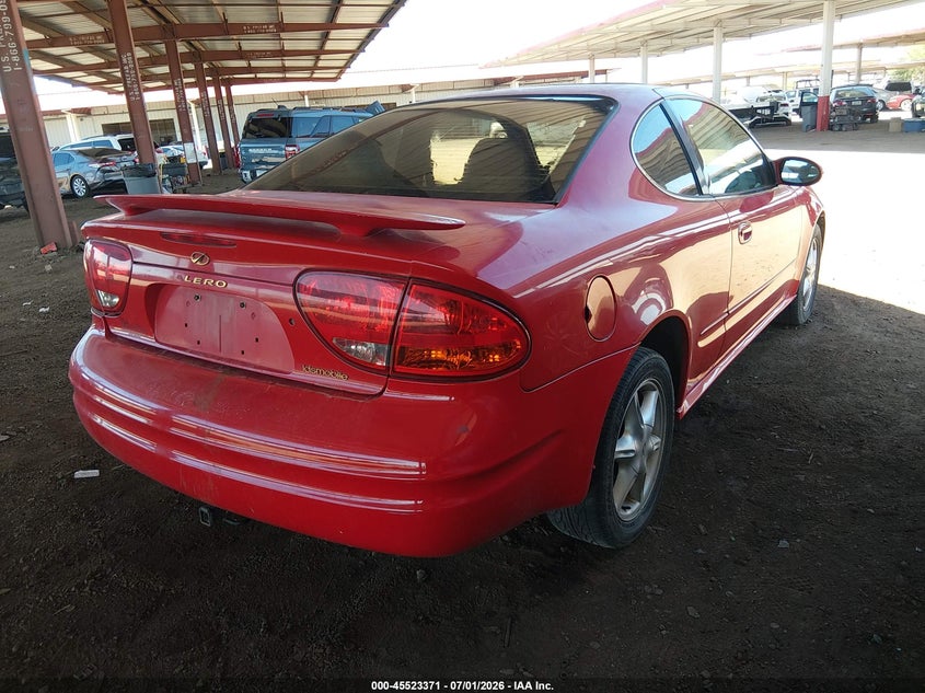 2001 Oldsmobile Alero VIN 1G3NL12E51C129590 IAAI salvage auction — FRONT END, Salvage (Arizona), sold $25 on 2026-07-28 (photo 4)