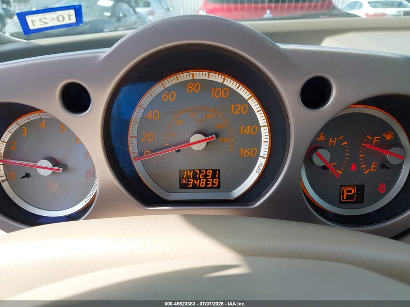 2006 Nissan Murano VIN JN8AZ08T46W413977 IAAI salvage auction — NORMAL WEAR, Original (Texas), sold $175 on 2026-07-09 (photo 7)