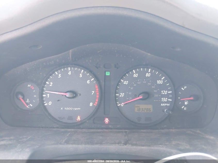 2002 Hyundai Santa fe VIN KM8SC13D12U180424 IAAI salvage auction — FRONT END, Salvage (California), sold $400 on 2026-07-22 (photo 7)