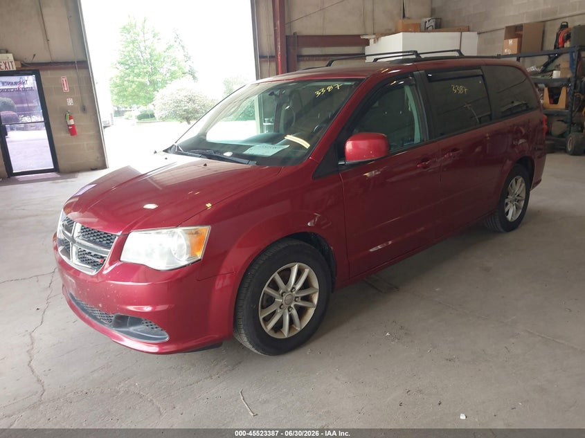 2014 Dodge Grand caravan VIN 2C4RDGCG9ER352150 IAAI salvage auction — NORMAL WEAR, Clear (Illinois), sold $1,225 on 2026-08-03 (photo 2)