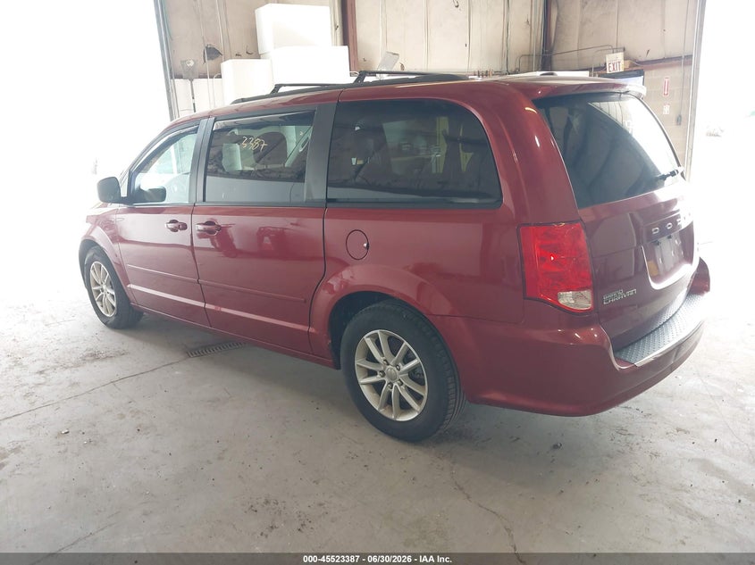 2014 Dodge Grand caravan VIN 2C4RDGCG9ER352150 IAAI salvage auction — NORMAL WEAR, Clear (Illinois), sold $1,225 on 2026-08-03 (photo 3)