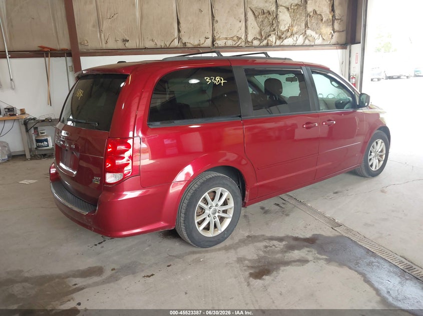2014 Dodge Grand caravan VIN 2C4RDGCG9ER352150 IAAI salvage auction — NORMAL WEAR, Clear (Illinois), sold $1,225 on 2026-08-03 (photo 4)