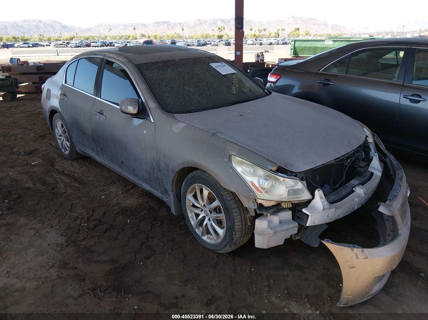 2007 Infiniti G35 VIN JNKBV61E97M706909 IAAI salvage auction — NORMAL WEAR, Clear-Dealer Only (Arizona), sold $650 on 2026-07-14 (photo 1)