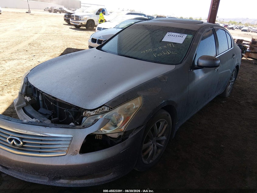 2007 Infiniti G35 VIN JNKBV61E97M706909 IAAI salvage auction — NORMAL WEAR, Clear-Dealer Only (Arizona), sold $650 on 2026-07-14 (photo 2)