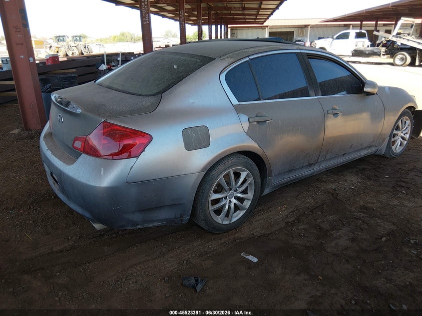 2007 Infiniti G35 VIN JNKBV61E97M706909 IAAI salvage auction — NORMAL WEAR, Clear-Dealer Only (Arizona), sold $650 on 2026-07-14 (photo 4)