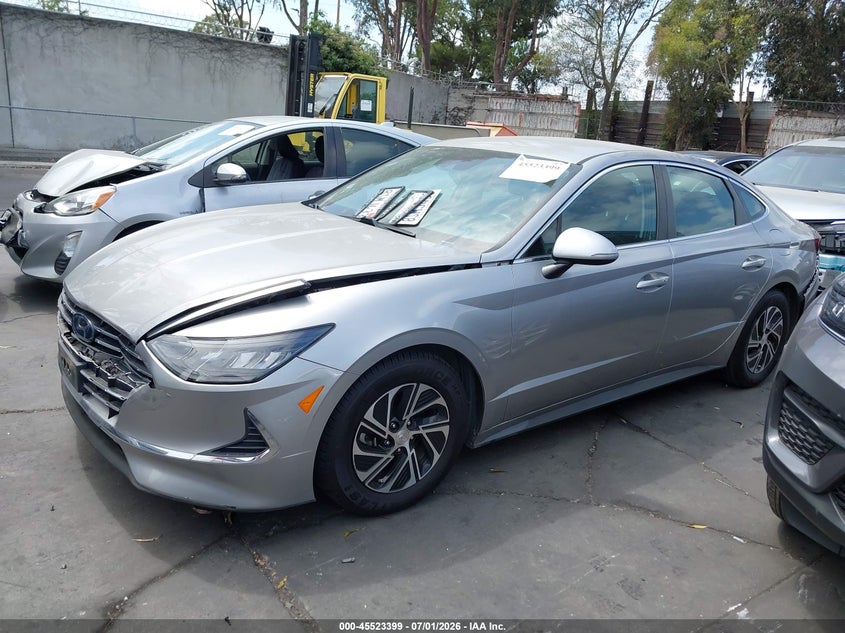 2020 Hyundai Sonata VIN KMHL24JJ4LA010658 IAAI salvage auction — FRONT END, Salvage Certificate (California), sold $4,150 on 2026-07-29 (photo 2)