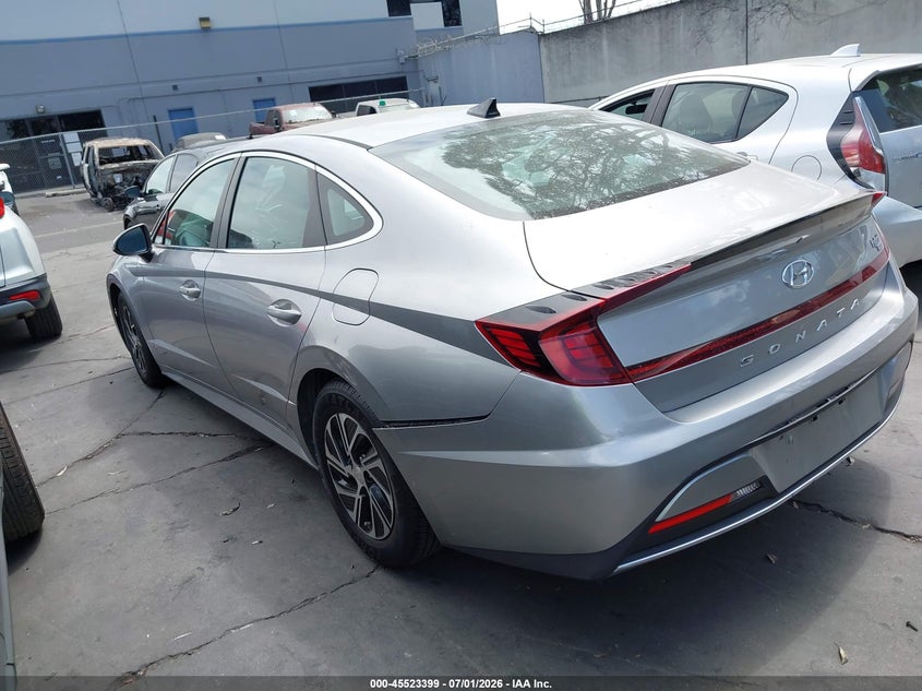 2020 Hyundai Sonata VIN KMHL24JJ4LA010658 IAAI salvage auction — FRONT END, Salvage Certificate (California), sold $4,150 on 2026-07-29 (photo 3)