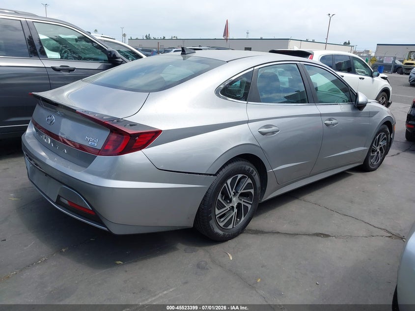 2020 Hyundai Sonata VIN KMHL24JJ4LA010658 IAAI salvage auction — FRONT END, Salvage Certificate (California), sold $4,150 on 2026-07-29 (photo 4)