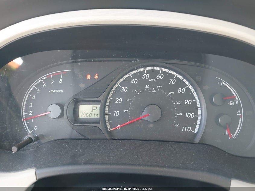 2013 Toyota Sienna VIN 5TDZK3DC4DS358311 IAAI salvage auction — REAR END, Salvage (California), sold $1,550 on 2026-07-10 (photo 7)