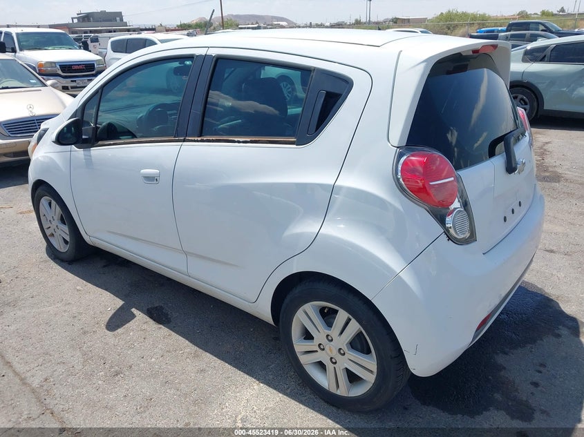 2014 Chevrolet Spark VIN KL8CB6S94EC547955 IAAI salvage auction — REAR END, Clear (Arizona), sold $850 on 2026-07-29 (photo 3)