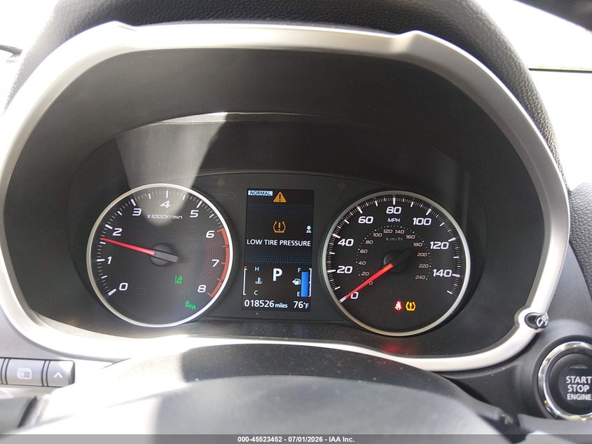 2025 Mitsubishi Eclipse cross VIN JA4ATWAA5SZ045367 IAAI salvage auction — FRONT END, Enterprise Vehicles Clear Only (Washington), sold $11,075 on 2026-07-22 (photo 7)